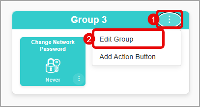 Delete a Group steps 1 and 2