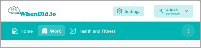 Home, Work, and Health and Fitness Workspaces